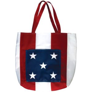 americana flag bag