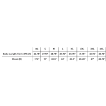 flying r mcs size chart 1