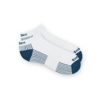 ankle ecosox white navy 1